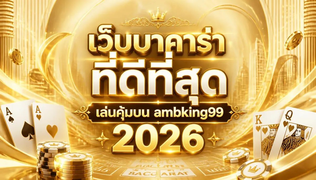 เว็บบาคาร่าที่ดีที่สุด เล่นคุ้มบน ambking99 2026